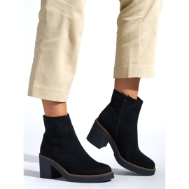 Crne ženske gležnjače crna 1