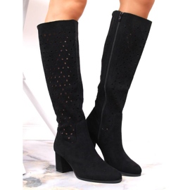 M.Daszyński SA156-10 SAN1A čizme crna 2