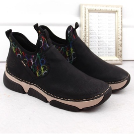 Udobne Rieker 45957-00 W RKR697 crna 2