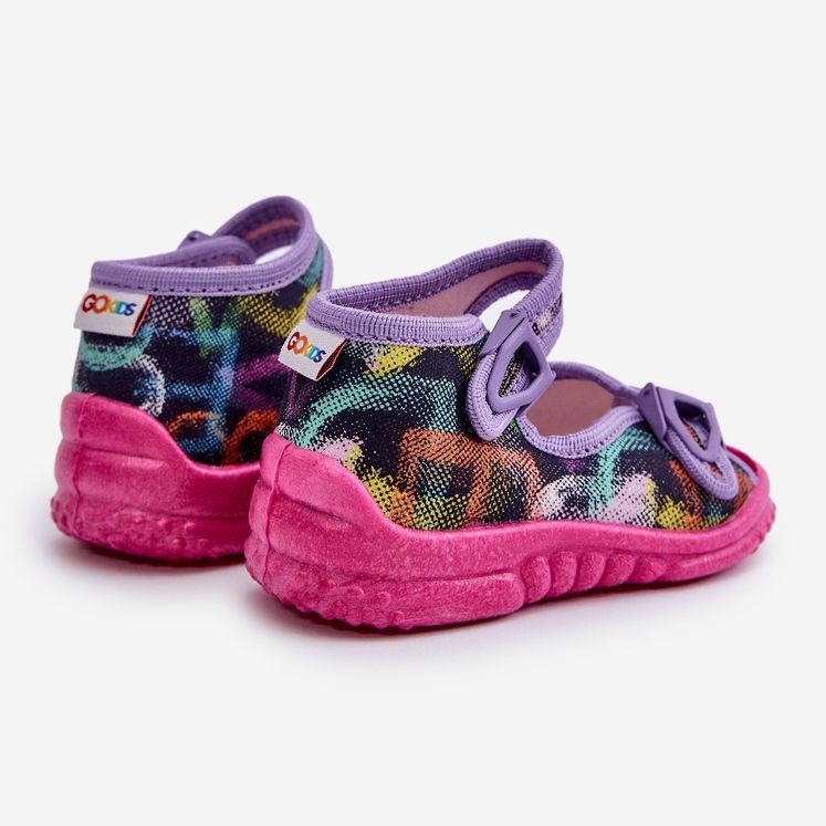 Lemigo Dječje papuče Nel 310-06 Gokids Multicolor ljubičasta 2