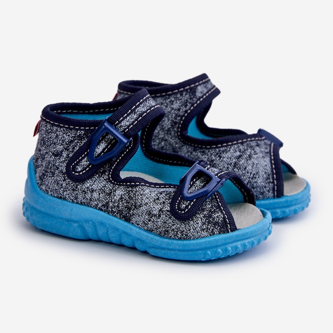 Lemigo Dječje sandale Nel 310-19 Gokids Graphite plava 1