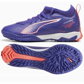 Puma Ultra 5 Match TT+ Mid cipele 108097-01 ljubičasta 1