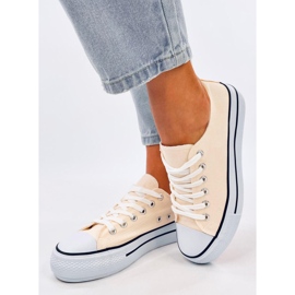 Fargis Beige ženske klasične tenisice bež 2