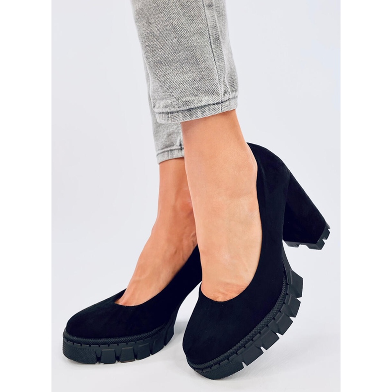 Angela crne cipele s visokom petom i platformom crno 1