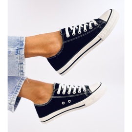 Basic Crne ženske klasične tenisice crno 1