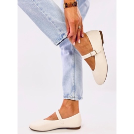 Rotaro kaki balerinke s remenom bež 2