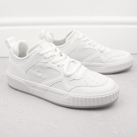 Muške bijele sportske cipele Big Star OO174003 bijela 2