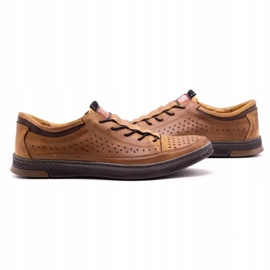 Polbut Muške kožne cipele K22P camel smeđa 2