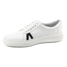 KOMODO Muške ležerne kožne cipele 910/2 bijele bijela 1