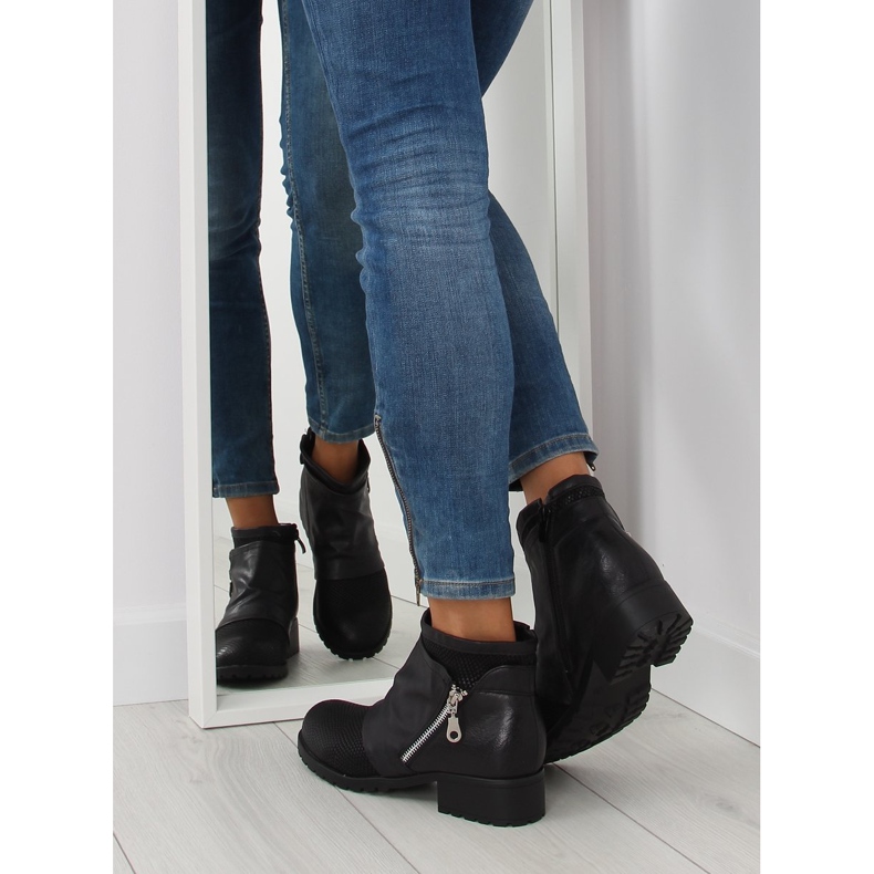 Crne vojničke čizme 669 crne crno 1