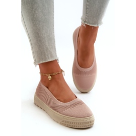 News Ženske natikače s platformom, ružičaste ružičasta 2