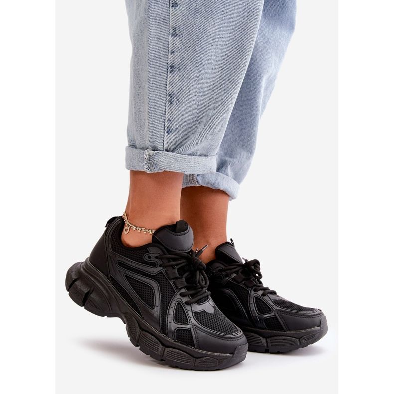 Ženske tenisice Sportska obuća Crne Timoci crno 1