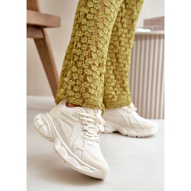 Ženske sportske tenisice bež Timoci 2