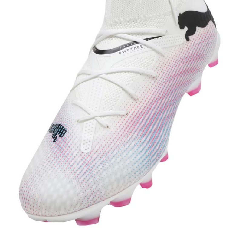 Puma Future 7 Pro FG/AG 107707 01 tenisice za nogomet bijela 3