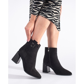 Goodin Crne čizme od gležnjača na stupu crno 1