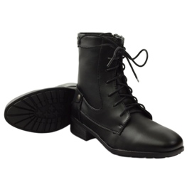 Radničke čizme na patent zatvaraču Filippo crno 3