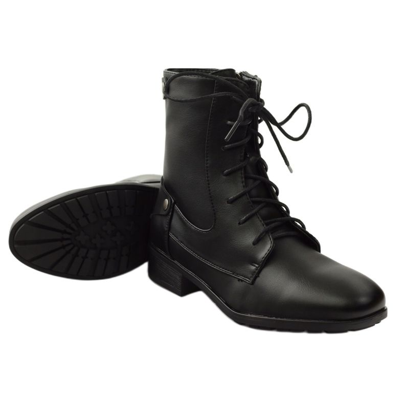 Radničke čizme na patent zatvaraču Filippo crna 3