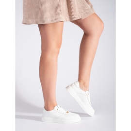 Bijele kožne sportske cipele bijela 1