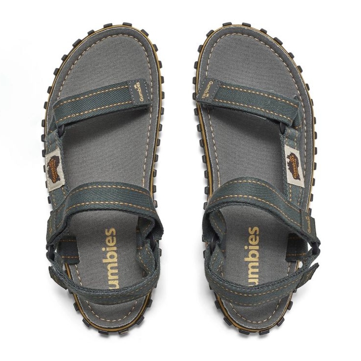 Gumbies Tracker Racker Sandals Grey M GU-SATRA013 sandale siva 1