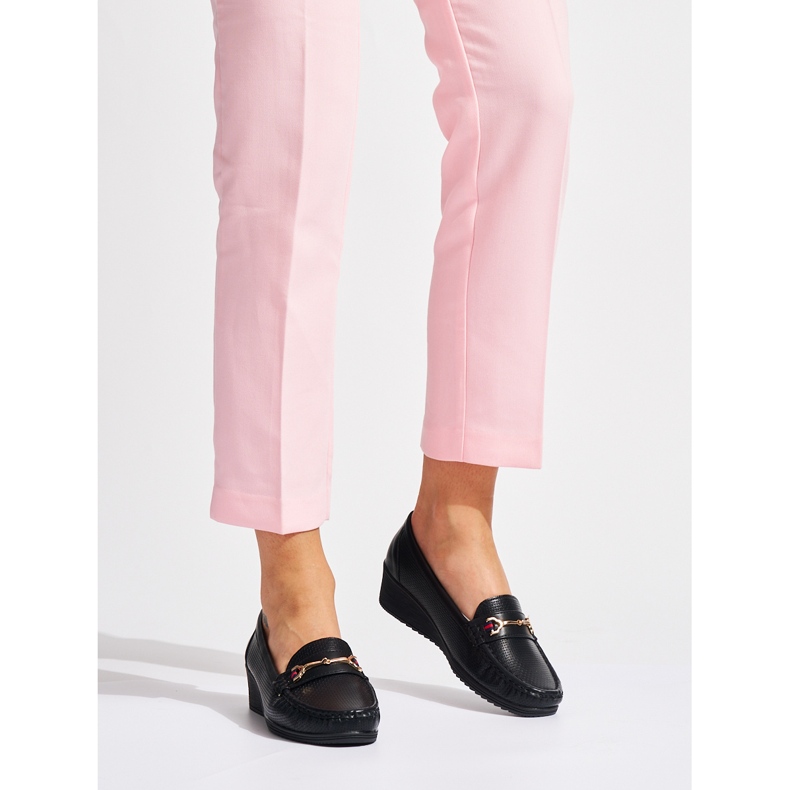 Crne natikače na wedge crna 1