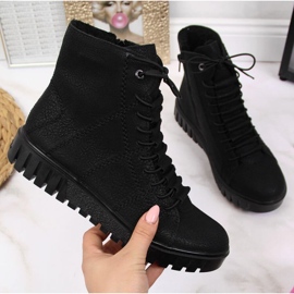 Rieker W R279B izolirane čizme, crne crna 1