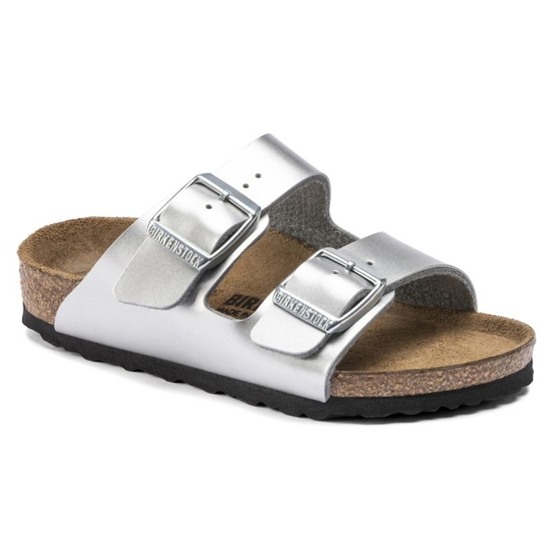 Birkenstock Arizona Kids Bs 1019147 japanke srebro 1