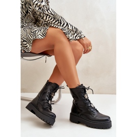 Ženske izolirane radničke čizme s iglama crne Avorira crna 2