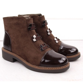 M. DASZYŃSKI Ženske smeđe izolirane antilop čizme M.Daszyński SA252-4 smeđa 2