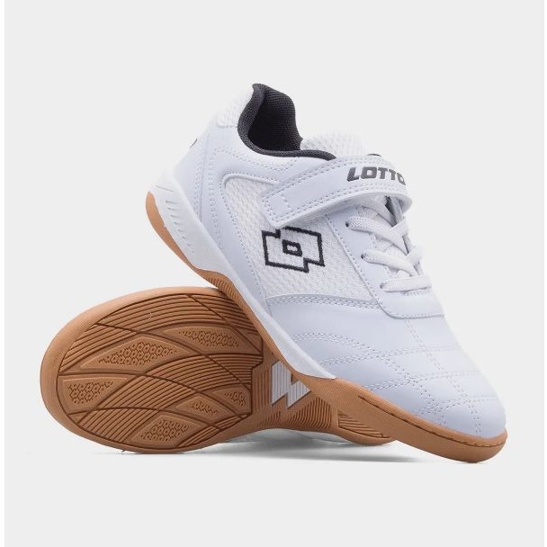 Lotto Whizzer T 2600120T -1011 tenisice za dvoranu bijela 1