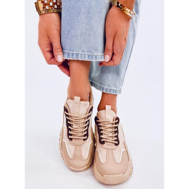 Lammes Khaki ženske tenisice bež 1