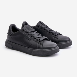 Muške tenisice od eko kože Big Star OO174117 crne crna 1