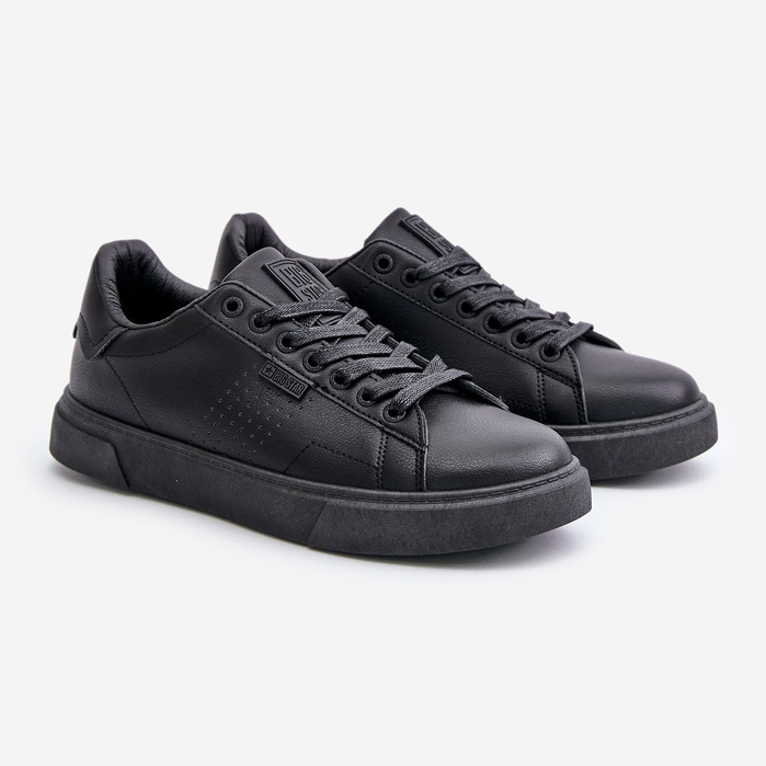 Muške tenisice od eko kože Big Star OO174117 crne crna 1