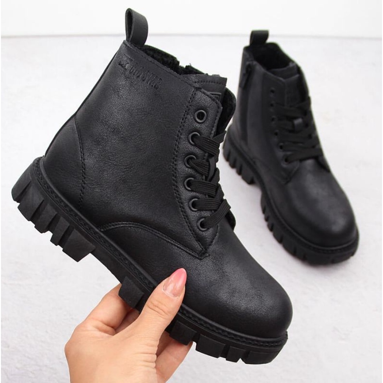 Big Star izolirane radne cipele Jr OO374080 INT2039 crna 1