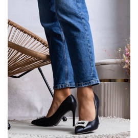 Tyson crne sjajne štikle crna 1