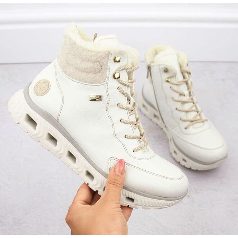 Izolirane sportske čizme Rieker W RKR720 bijele bijela 1