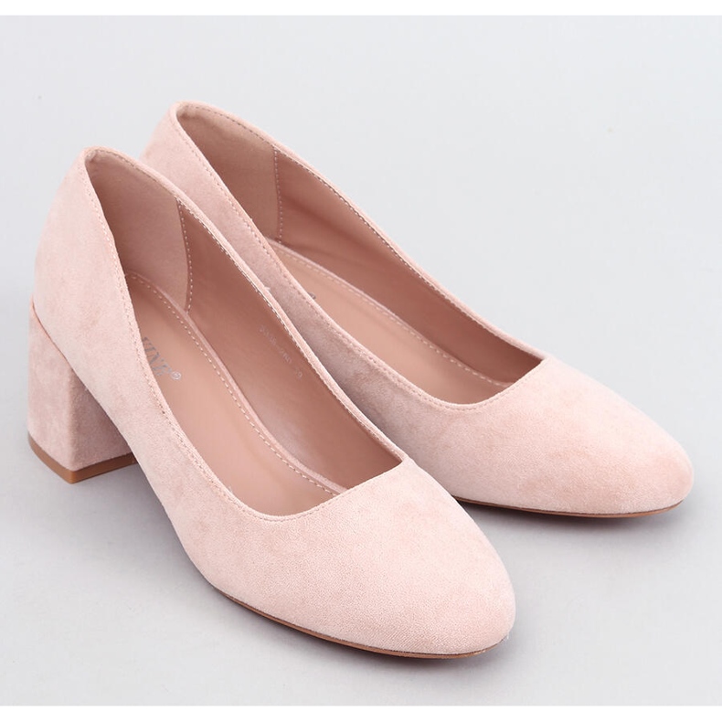 Fredette Beige udobne cipele na petu bež 1