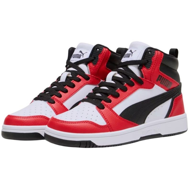 Puma Rebound V6 srednje cipele 393831 03 bijela 1