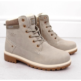 Ženske bež gležnjače Potocki 97301 2