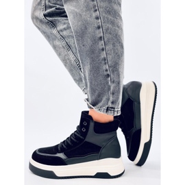 Riess Crne visoke tenisice crna 2