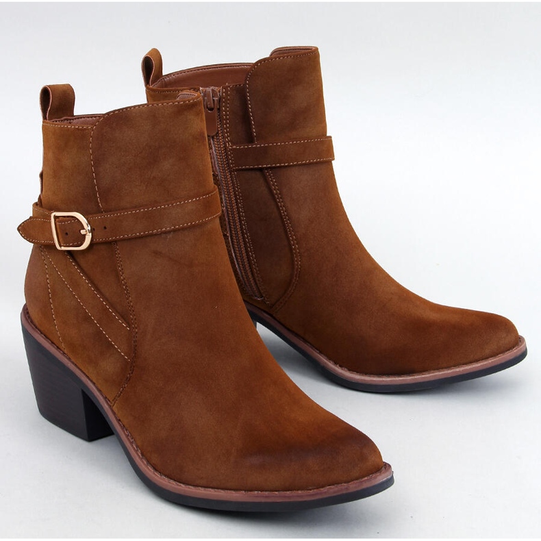 Cunnig Camel kaubojske čizme na nisku petu smeđa 1