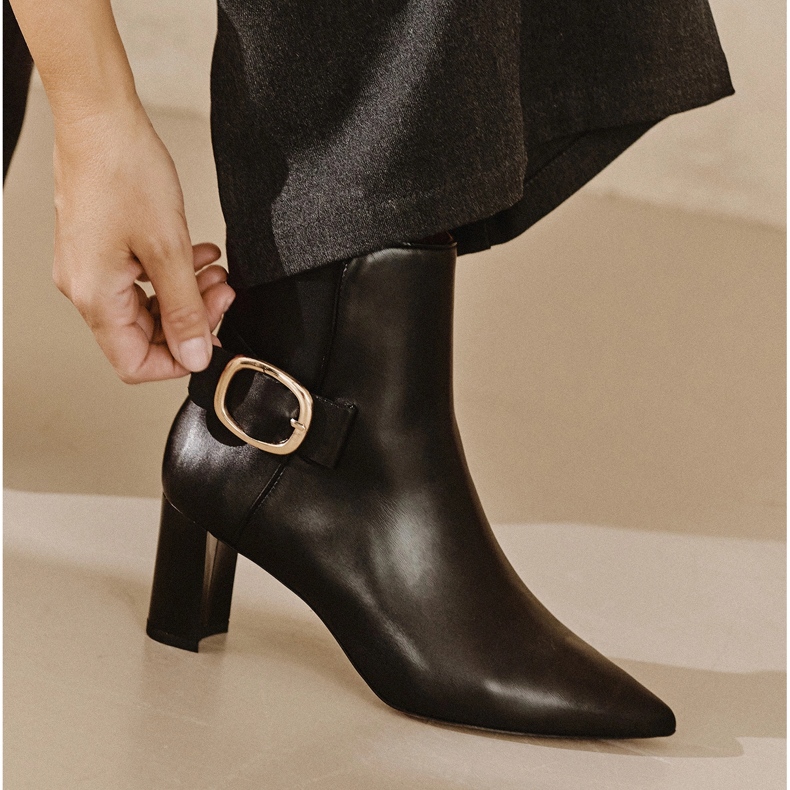 Marco Shoes Elegantne čizme crna 1