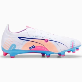 Puma Ultra 5 Match Vol.Up FG/MG 108064-01 tenisice za nogomet bijela 1
