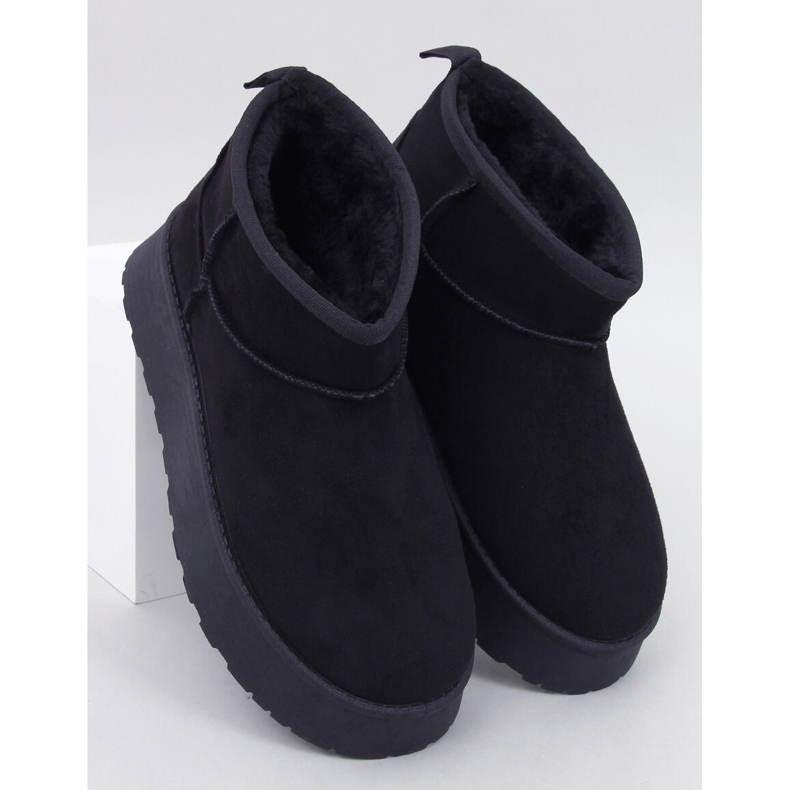 Rodmans Crne kratke cipele s platformom crna 1