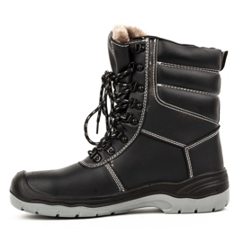 URGENT Muške zimske cipele HITNO 113/S3 s kapom crno 1