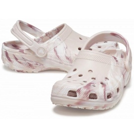 Crocs japanke Classic Marbled Clog 206867-6WS bež 1