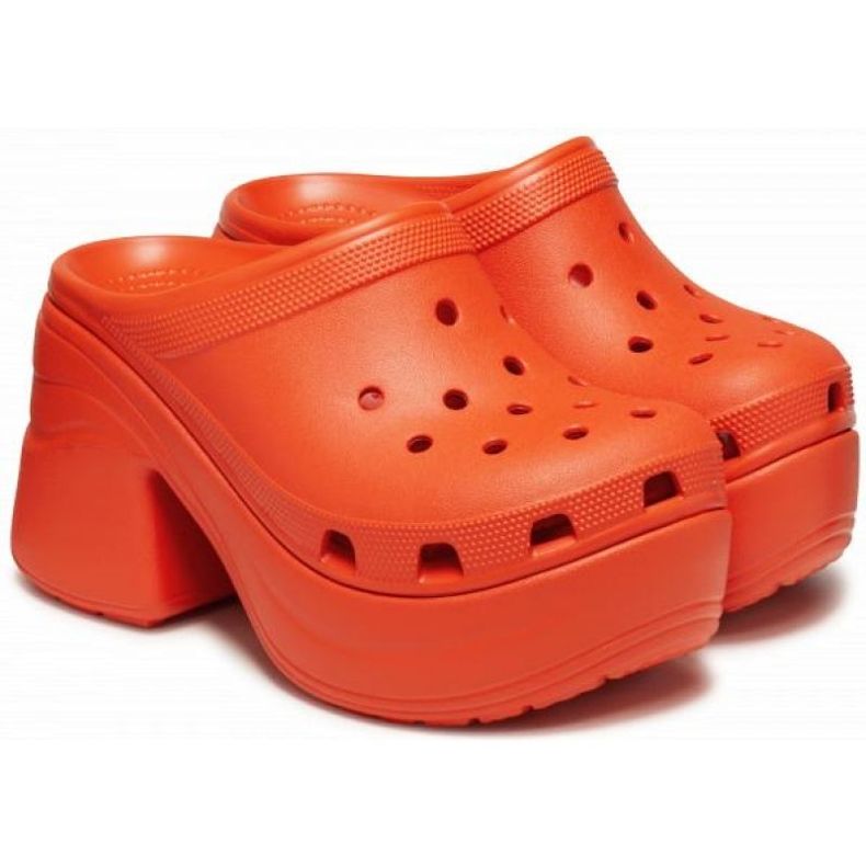Croc štikle Siren Clog 208547-84J naranča 1
