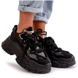 Ženske sportske tenisice na masivnom crnoj potplati 4