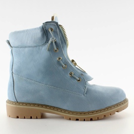 Plave cipele balman od antilopa NC50 L. Plave plava 1