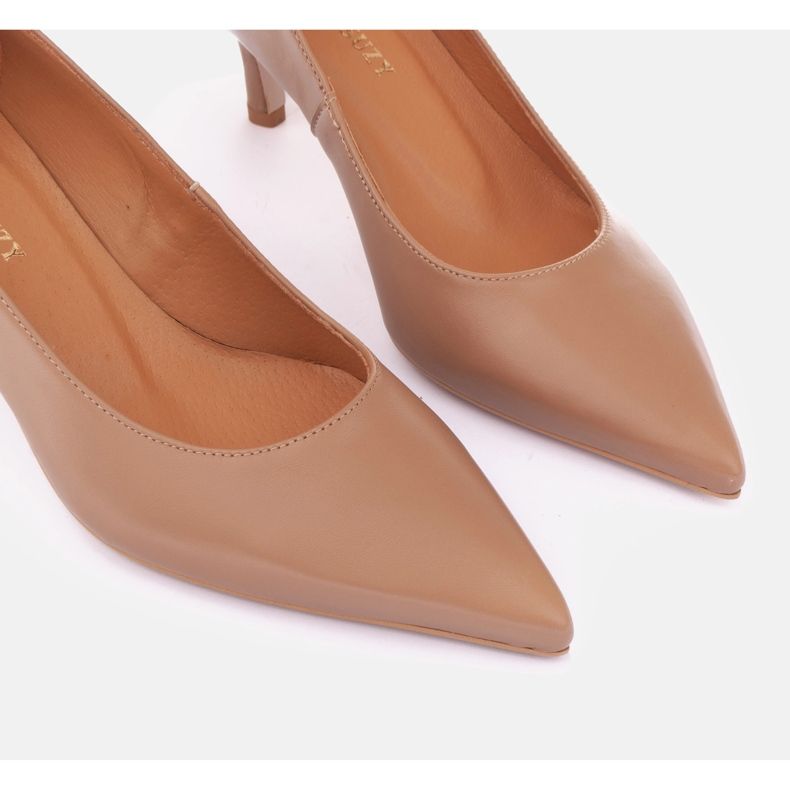 Marco Shoes Malaga stilettos bež 1