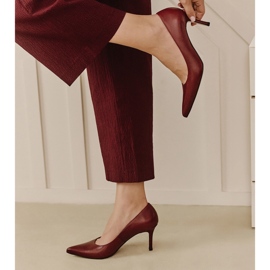 Marco Shoes Visoke potpetice crvena 1